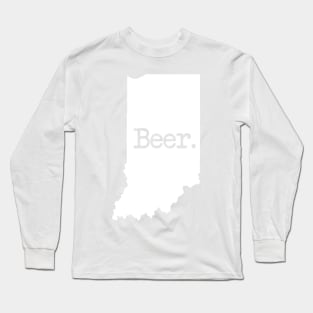 Indiana Beer IN Long Sleeve T-Shirt